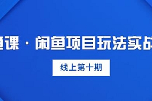 2020闲鱼项目玩法实战班 龟课第十期