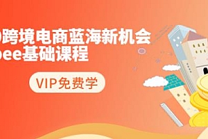 跨境电商蓝海新机会-shopee中阶课程 (价值3900)