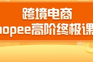 跨境电商蓝海新机会-shopee终极课程(价值3900)
