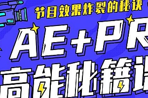 AE+PR高能秘籍课 零基础小白到大神(完整高清)