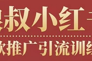 狼叔小红书爆款引流课程第11期,学会小红书引流变现 无水印