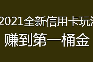 2021全新信用卡玩法 赚到第一桶金(无水印)
