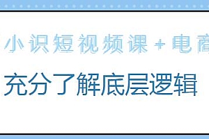 泛小识短视频课+电商课 充分了解底层逻辑
