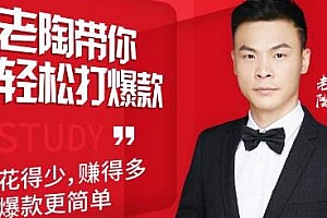 韭菜电商 老陶带你轻松打造爆款 拼多多课程