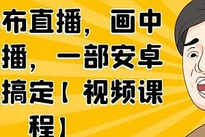 无绿布直播,画中画直播,一部安卓手机就搞定