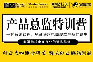枫火跨境产品总监特训营 颠覆跨境电商的选品秘籍