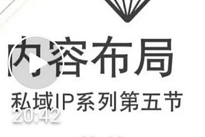 比高私域IP流量变现视频课,6个月10W粉