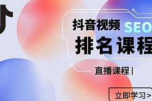 森淼·抖音SEO排名引流变现,布局抖音SEO获取更多免费流量