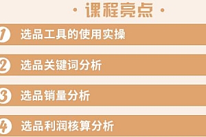 亚马逊选品全攻略 从数据分析到成功选品
