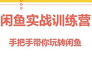 闲鱼实战训练营,从0到盈利实操,手把手带你玩转闲鱼