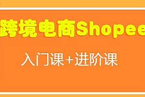 小鸿老师跨境电商Shopee入门课+进阶课系统化教学