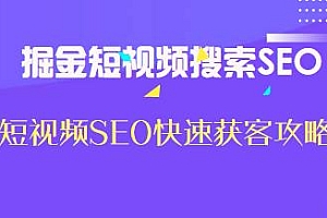 掘金短视频搜索SEO,通过短视频SEO提升排名快速获客攻略