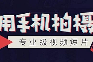 高高手王海波·用手机拍摄专业级视频短片教程