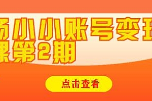 汤小小账号变现课第2期,自媒体1000粉也可以接广告变现,今日头条、公众号、小红书
