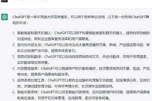 (更新)玩赚CGPT社群,保姆级教程,听说CGPT可以用来搞钱?