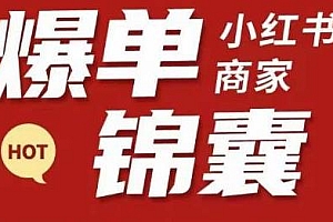无畏·小红书商家爆单锦囊,一写就爆,快速抢占行业市场