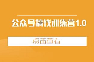 坏坏·公众号搞钱训练营1.0项目,坚持1-2个月,会有质的变化