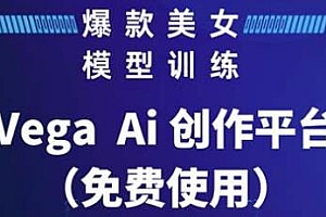 Vega AI创作平台,手把手教你制作爆款美女模型视频,详细教程