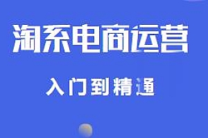 2023手淘搜索实操课+体系化课程,淘系电商运营入门到精通