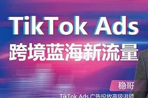 稳哥·如何投出高ROI的TikTok广告,从0到1实操广告投放全流程,开拓独立站卖家流量新蓝海
