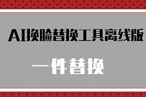 AI换脸替换工具离线版V1.2,一键操作,一看就会保姆级教程