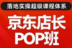 搜索书生POP店长私家班,京东搜推与爆款打造技巧,落地实操超级课程体系