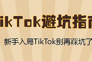 TikTok避坑指南,新手入局TikTok不再踩坑