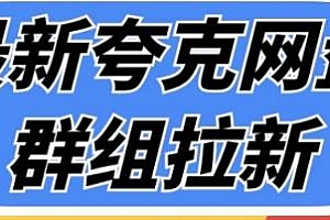 最新夸克网盘群组拉新项目揭秘,比普通夸克拉新高一倍的价钱