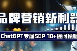 ChatGPT专属SOP,70+提问模板,品牌营销新利器