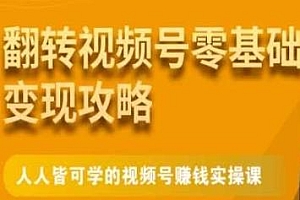 微信视频号零基础变现攻略,人人皆可学