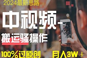 中视频双重去重搬运骚操作揭秘,100%过原创