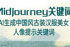 Midjourney中国风古装汉服美女关键词