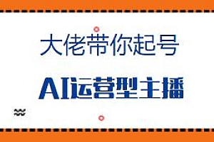 大佬带你起号,AI运营型主播教程
