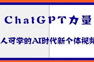 人人可学的AI时代新个体视频课