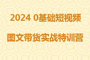 0基础短视频图文带货实战特训营教程