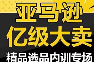 亚马逊亿级大卖,亿级卖家分享选品成功之道