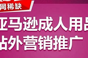 亚马逊成人用品站外营销推广教程,打造类目爆款