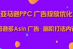 亚马逊PPC 广告投放优化高阶打法内训班