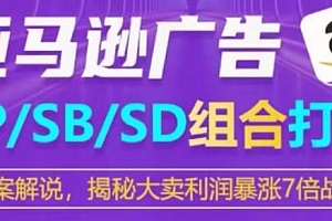 揭秘大卖利润暴涨7倍战术,亚马逊SP/SB/SD广告组合打法