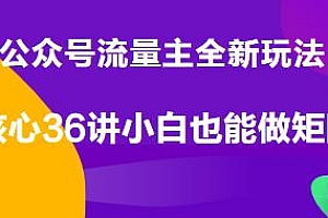 麦子甜公众号流量主全新玩法,月入10w+,小白也能做矩阵
