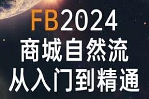 2024Faceboo商城自然流教程,玩转脸书商城全闭环