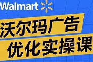 沃尔玛广告优化实操课,提高转化和ROAS等