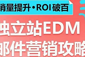 独立站EDM邮件营销攻略,销量提升•ROI破百