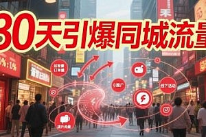30天引爆同城流量,老板人设IP篇 投流篇 达人篇