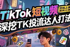 TikTok短视频带货线上课